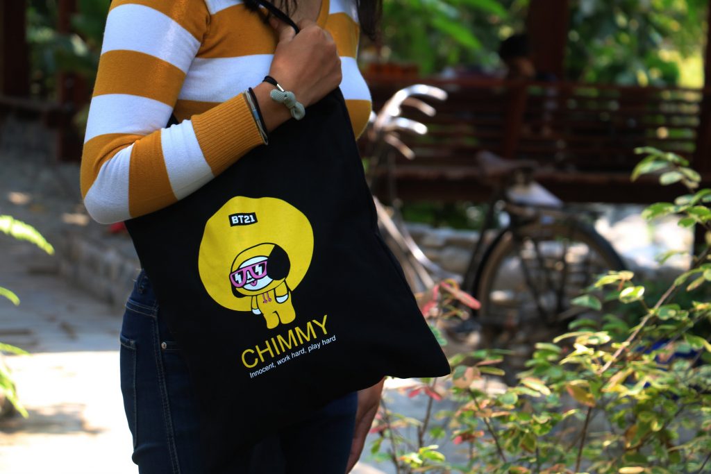 tote bag bt21 chimmy