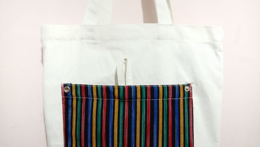 tote bag kanvas lurik